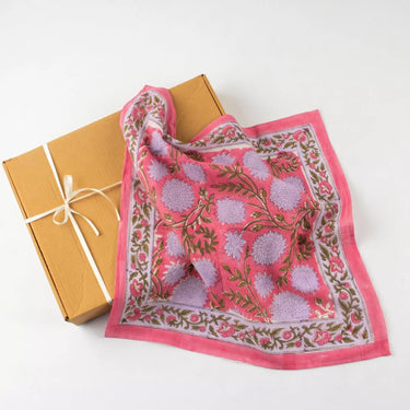 Beautiful Vintage Floral Checkered 