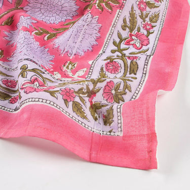 Beautiful Vintage Floral Checkered 