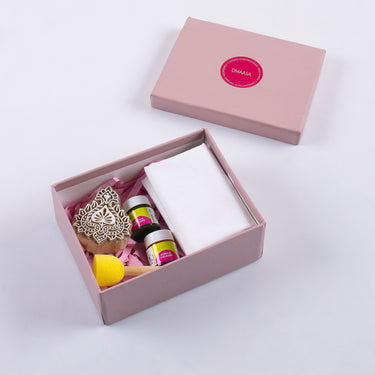 Hand Block Wooden Blocks and Dyes Printing Kit