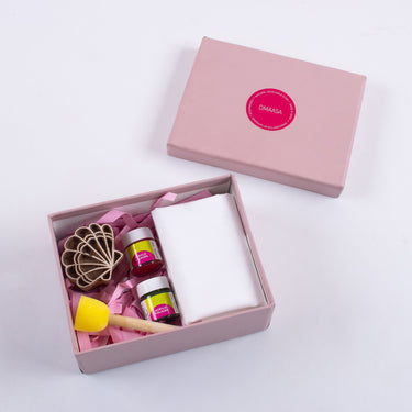 Block Printing Blocks & Dyes Print Kit