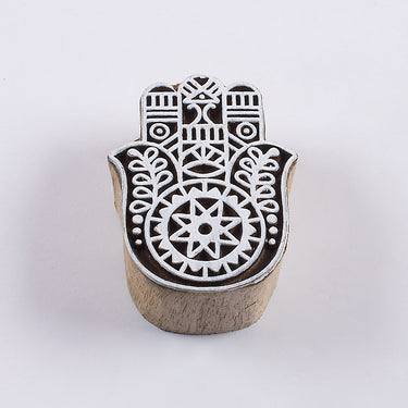 Hamsa Block Printing