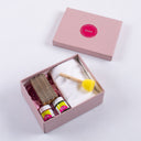 Wooden Blocks Printing Kit with White Stole