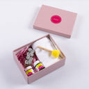 Wooden Blocks Printing Kit with White Stole