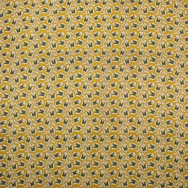 Bagru Floral Hand Printed Cotton Fabric