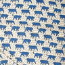 Bagru Tiger Hand Block Printed Cotton Fabric