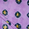 Beautiful Purple Polkas Dots Tie Dye Shibori Cotton Fabric