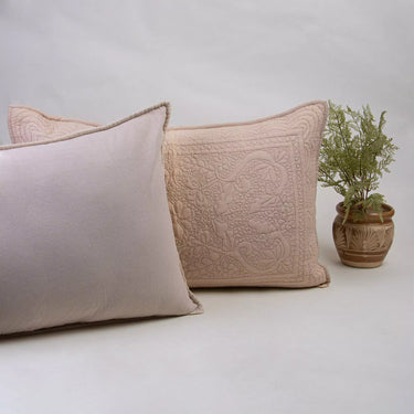 Beautiful Quilted Machine Stitched 100% Cotton Pillow Cover
