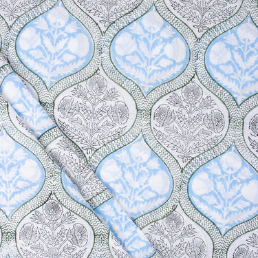 Best Cotton Hand Block Floral Print Fabric