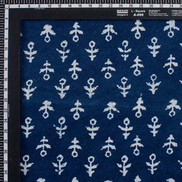 Best Cotton Indigo Hand Block Print Fabric