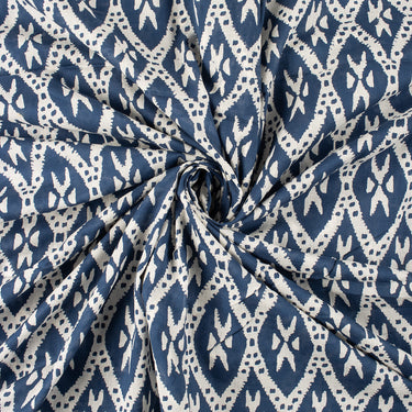 Best Discharge Pure Cotton Hand Block Printed Running Fabric