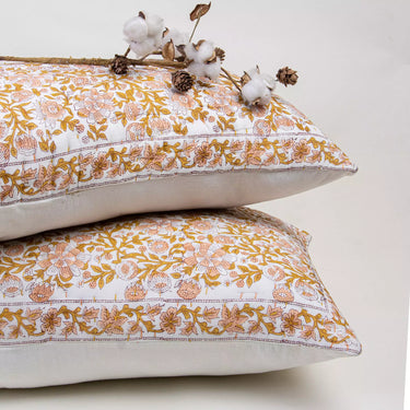 Best Handmade Floral Soft Cotton Quilted Pillow Covers