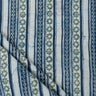Best Indigo Blue Stripe Cotton Kantha Fabric