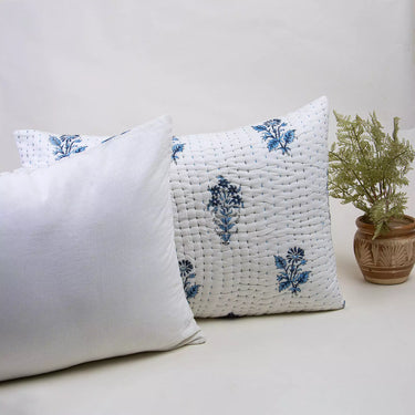 Best Newly Cotton Kantha Quilted Soft Pillow Cover