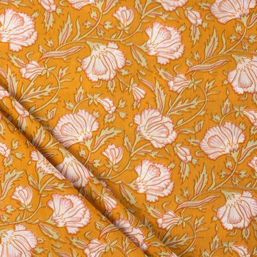 Best Organic Cotton Hand Block Print Fabric