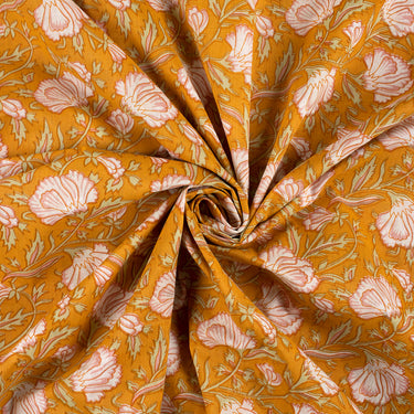 Best Organic Cotton Hand Block Print Fabric