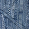 Best Striped Indigo Cotton Hand Block Print Fabric