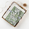 Best Unique Gifts For Her Block Floral Print Tablecloth With 6 Cotton Napkins