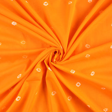 Best Yellow Bandhani Cotton Print Fabric