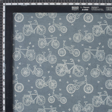 Bicycle Dabu Kashish Cotton Hand Block Print Fabric