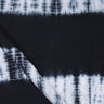 Black & White Handmade Cotton Tie Dye Shibori Fabric