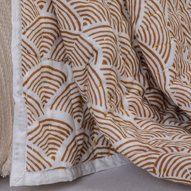Block Printed Cotton Baby Blankets