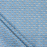 Blue Hand Block Printed Cotton Fabric