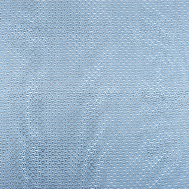 Blue Hand Block Printed Cotton Fabric