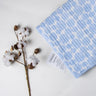 Blue Rangoli Printed Cotton Newborn Blanket