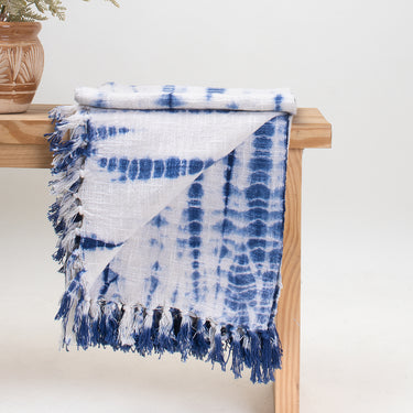 Bohemian Tie-Dye Throw Blanket