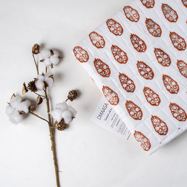 Boota Floral Printed Cotton Baby Blankets For Winter