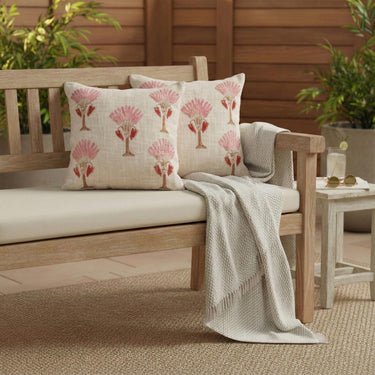 Boota Floral Printed Cotton Chair Cushion Covers for Sofa Decor