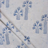 Boota Indigo Blue Cotton Hand Block Print Fabric