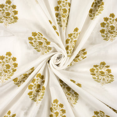 Boota Print Soft Cotton Hand Block Print Fabric