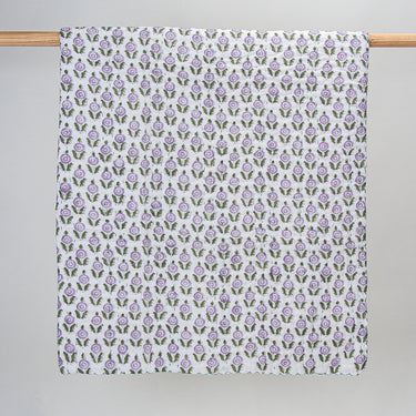 Booti Floral Printed Cotton Kantha Baby Blankets