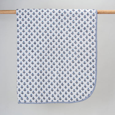 Booti Floral Printed Soft Cotton Baby Blankets