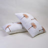 Brown Block Printed Kantha Quilted Cotton Protector