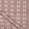 Brown Dabu Kashish Hand Block Print Cotton Fabric