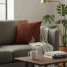 Brown Plain Cushion Cover Set of 6 Online