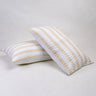 Brown Stripe Cotton Kantha Quilted Pillow Cover