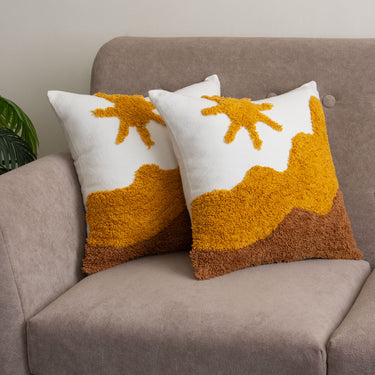 Tufted Cushion Cover for Living Room