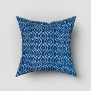 Custom Cushions Hand Block Indigo Blue Printed Cotton Online