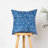 Cushion Covers Hand Block Indigo Blue Floral Print Online