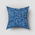 Cushion Covers Hand Block Indigo Blue Floral Print Online