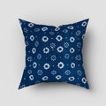 Hand Block Indigo Printed Cotton Cushion Set Of 5 Online