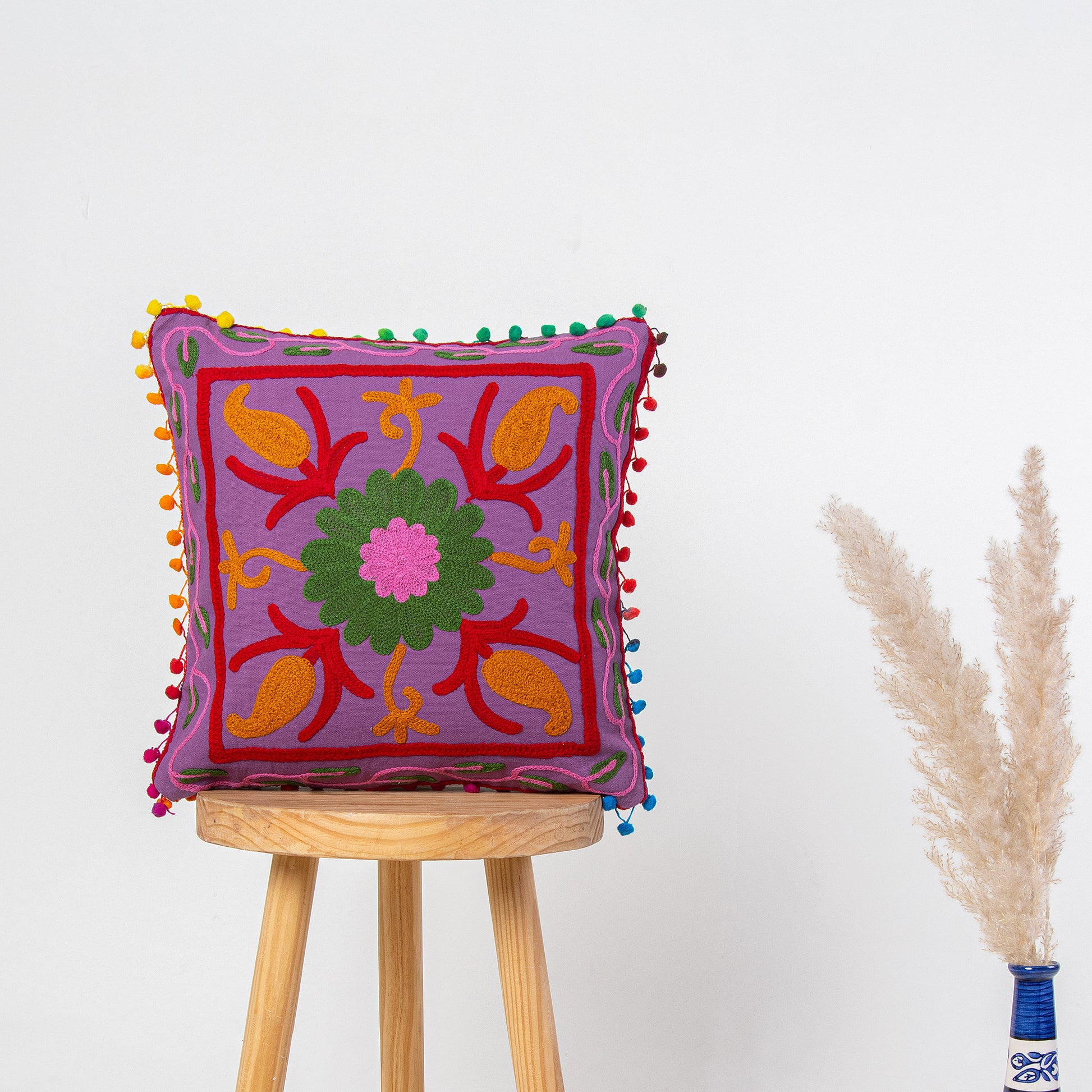 Embroidered Cushion Covers