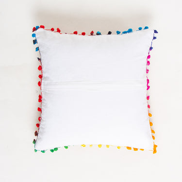 Cushion Cover Design: Handmade Cotton Embroidered