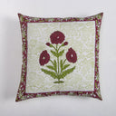 Block Print Cotton Luxury Cushion Cover Flower Design Online