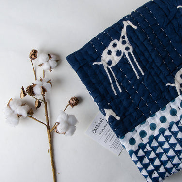 Camel Print Cotton Baby Sleeping Blanket