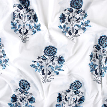 Cotton Boota Design Hand Block Print Fabric
