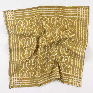Cotton Dabu Hand Block Print Face Wrap for Men And Women